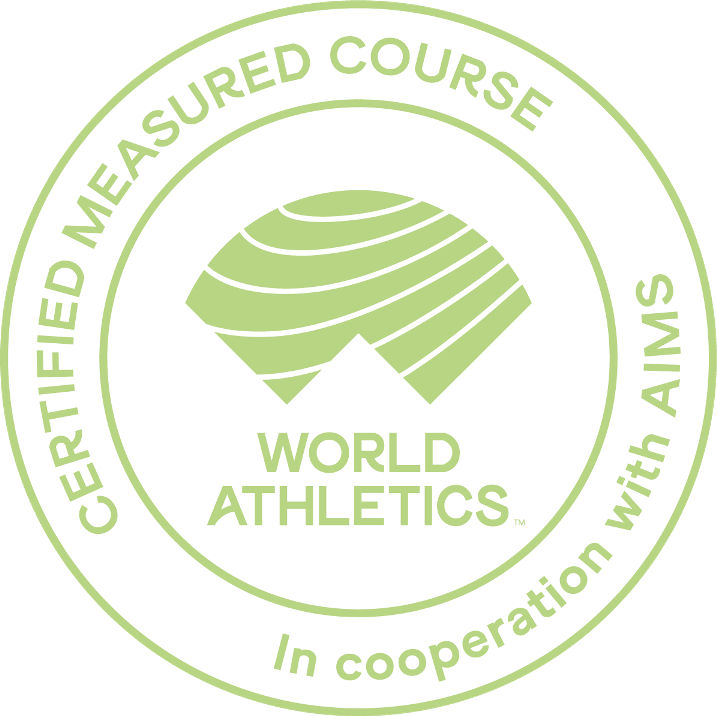 World Athletics Measured Course Badge